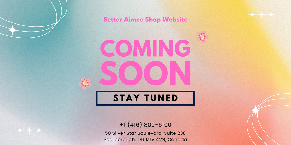 Aimee Shop Website Update