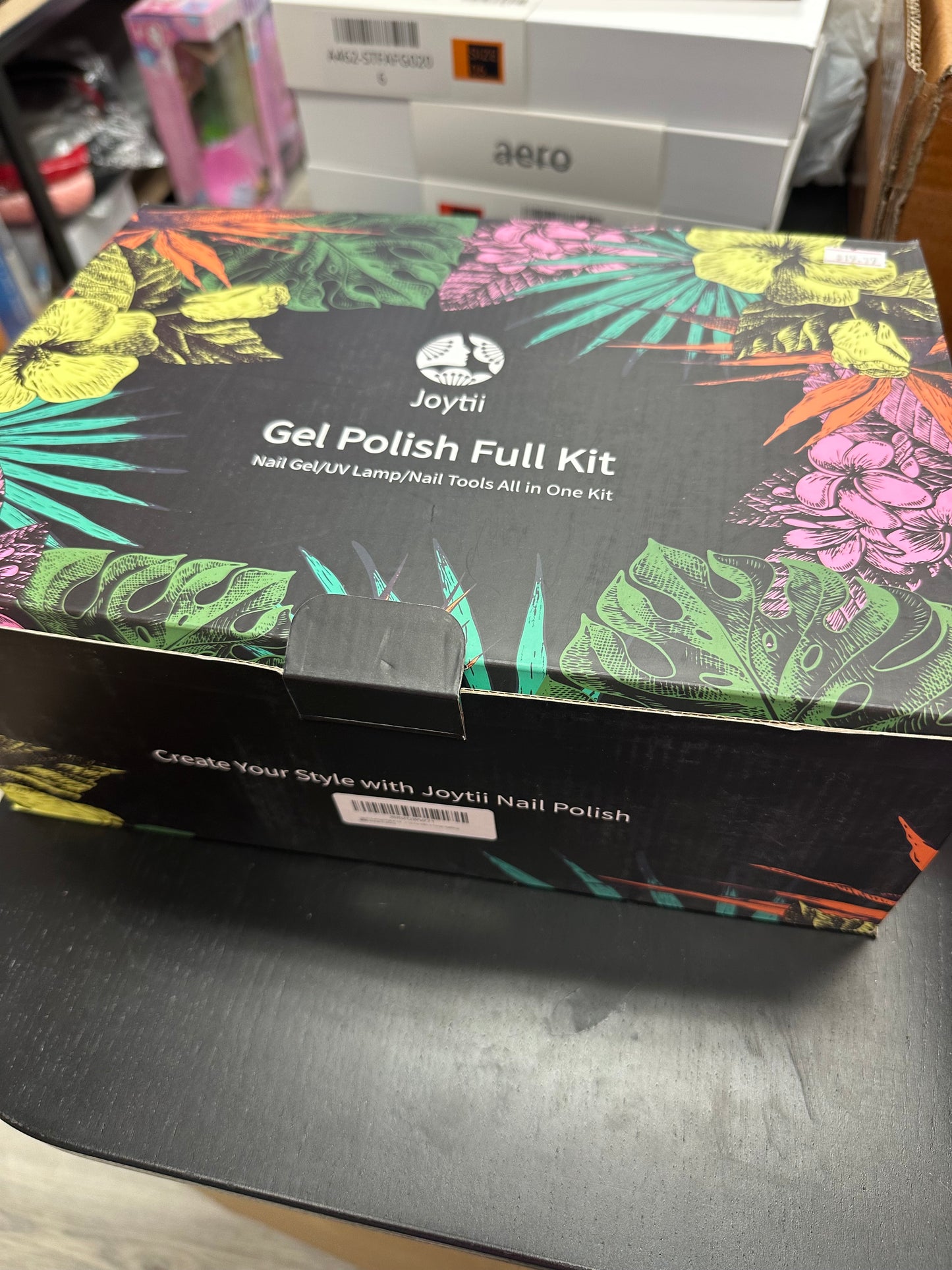 💅 带 UV LED 灯的凝胶指甲油套装 – 美丽指甲的完整套装!