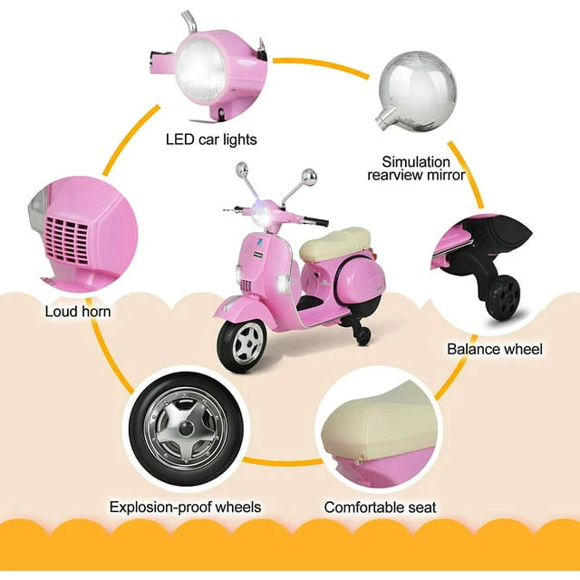 Uenjoy 6V 儿童电动摩托车
