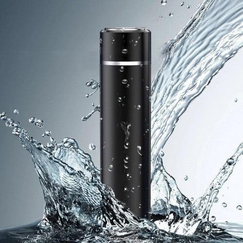 迷你便携式 USB 充电式浮动剃须刀胡须修剪器