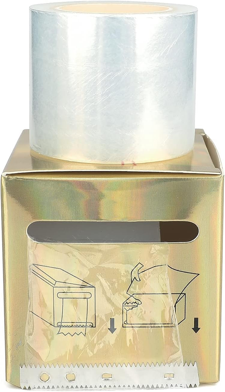 一次性眉毛塑料包装保鲜膜,化妆品包装胶带卷 - 600 米