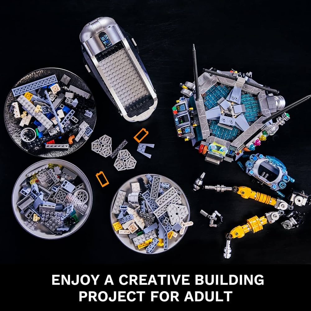 PANTASY Astro Boy Awakening Moment Building Blocks Set Model Building Bricks Set Adult Technic City Station Factory Robot Mech Space Building Kit Collectible Build-and-Display Model for Home or Office