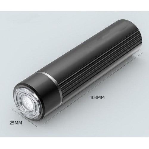 迷你便携式 USB 充电式浮动剃须刀胡须修剪器