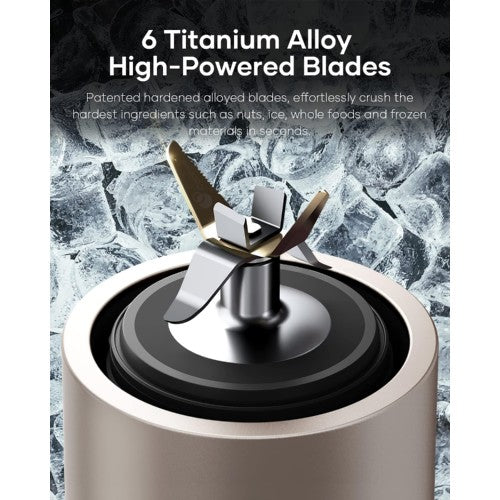 COCINARE 便携式冰沙搅拌机,1100W 个人搅拌机,带 16 盎司杯子,适用于冰沙、奶昔、冷冻水果、冰、坚果