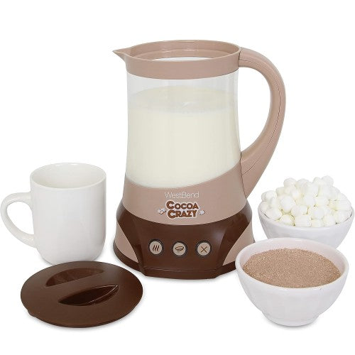 Cocoa Crazy Hot Drink Maker, 32 Oz. Hot Beverage Maker for Instant Cocoa, Coffee, Tea - CL50032