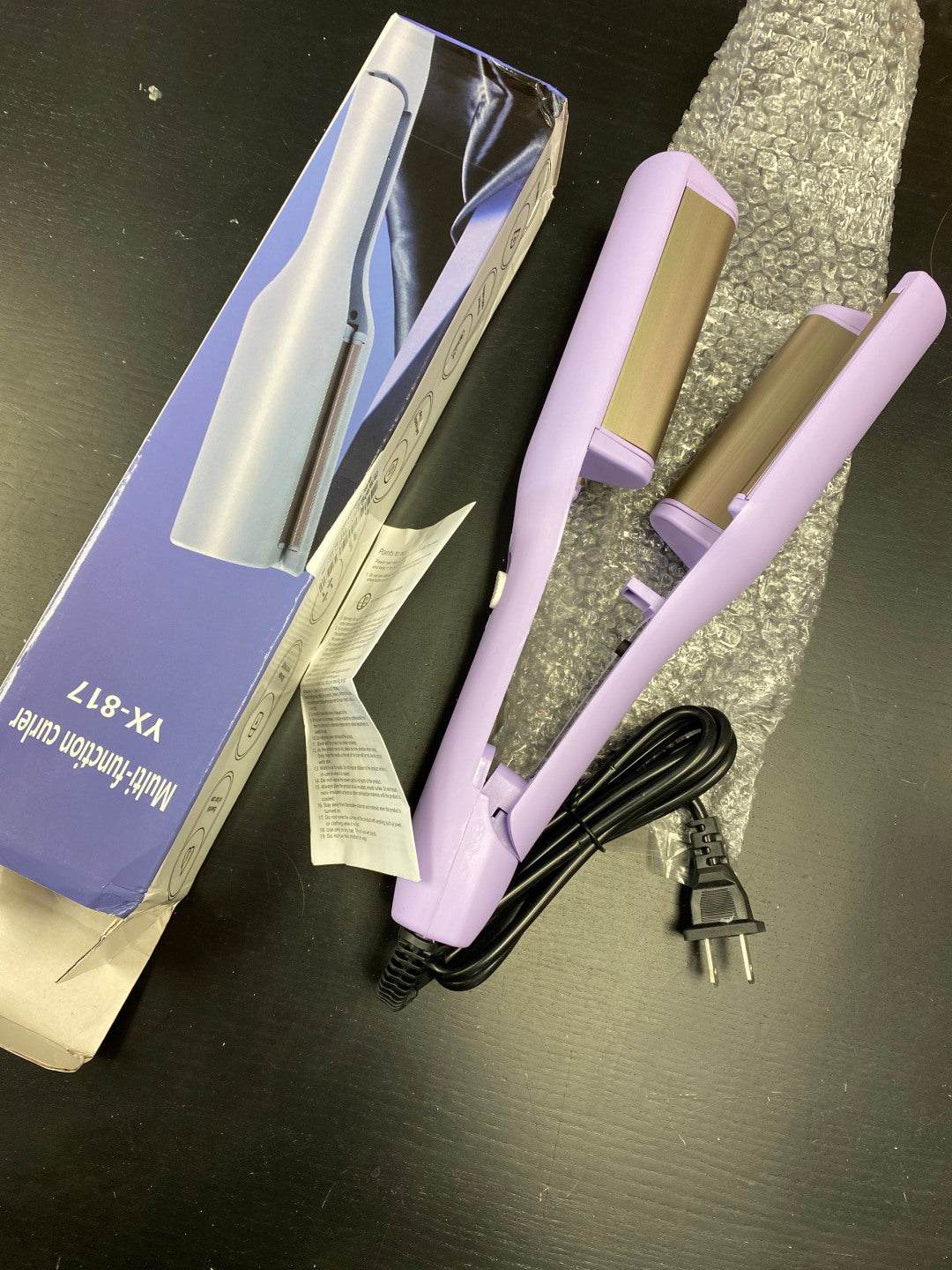 海滩波浪卷发器,32 毫米波浪卷发器,美人鱼卷发器,4 档可调节温度