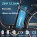 KORNORGE C6 电动自行车,26 英寸城市通勤电动自行车,配备 350W 电机、LED 大灯、Shimano 7 速、3 种模式、最高速度 15.5 MPH