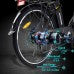 KORNORGE C6 电动自行车,26 英寸城市通勤电动自行车,配备 350W 电机、LED 大灯、Shimano 7 速、3 种模式、最高速度 15.5 MPH