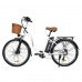 KORNORGE C6 电动自行车,26 英寸城市通勤电动自行车,配备 350W 电机、LED 大灯、Shimano 7 速、3 种模式、最高速度 15.5 MPH