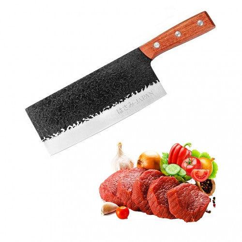 8 英寸切肉刀-日本高碳不锈钢适用于家庭厨房餐厅切菜切丁和切片