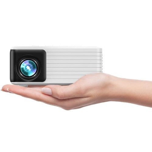 YOTON 迷你投影仪,支持 1080P 高清的便携式视频投影仪,适用于 HDMI、PC、USB、电视盒、Firestick、PS5、Xbox - Y3