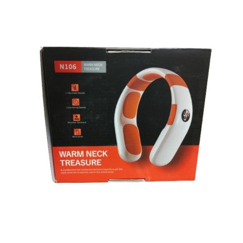 Portable Neck Warmer, 10000mah Rechargeable Neck Heater with Built-In Powerbank, 6-20 Hours Operation
