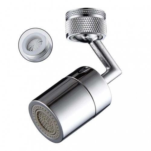 360 Degree Swivel Faucet Extender with Mesh Mouth Anti-Splash Head