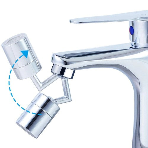 360 Degree Swivel Faucet Extender with Mesh Mouth Anti-Splash Head