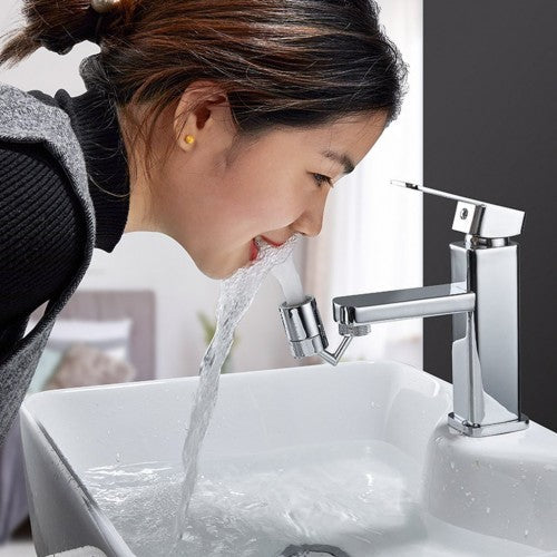 360 Degree Swivel Faucet Extender with Mesh Mouth Anti-Splash Head