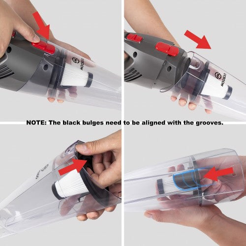 吸尘器,450W 轻型有线直立式吸尘器,配备 15KPa 吸力、H12-HEPA 过滤器、0.8L 集尘杯