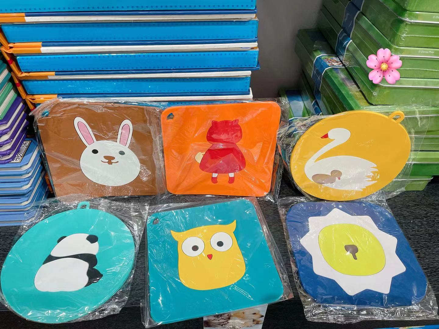 Auch 硅胶三脚垫 5 件套 硅胶锅垫