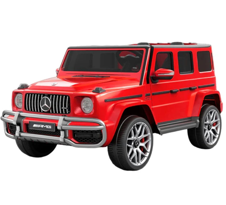Licensed Mercedes Benz AMG G63 G Wagon S307 24V DELUXE Two Seater Kids Ride On Car Red