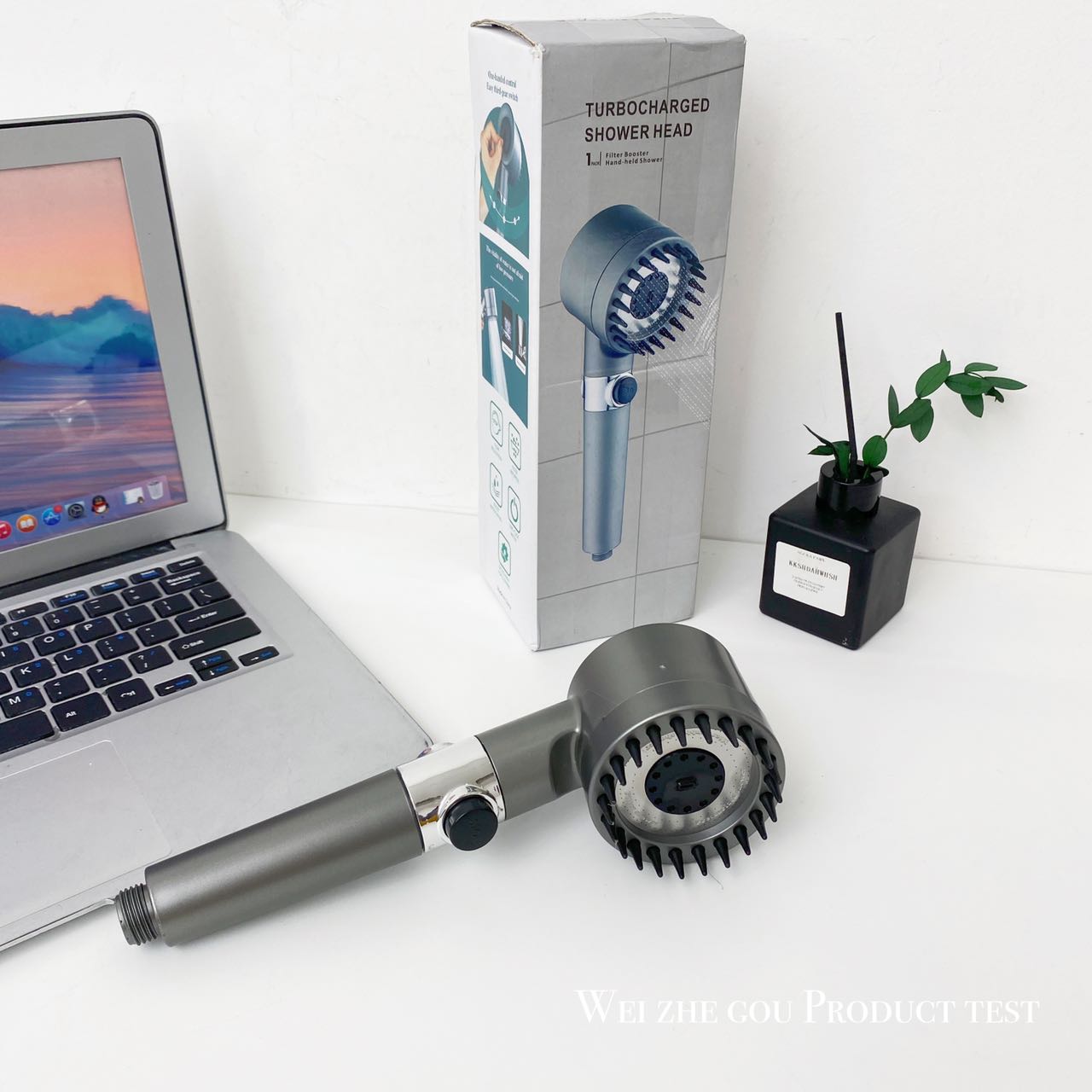High-Pressure Massage Showerhead