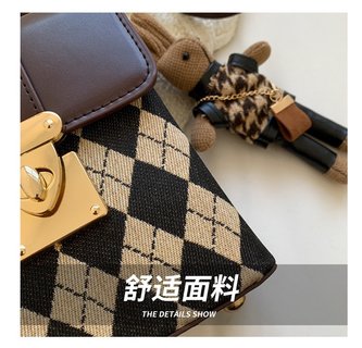 Trendy Small Square Handbag