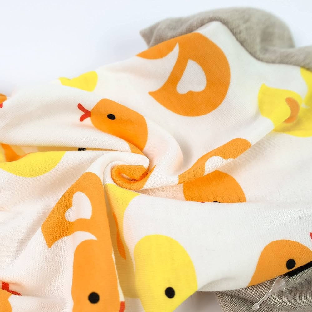Fitwarm Cute Duck Dog Pajamas Dog Clothes Dog Jumpsuit Pet Cat Pjs