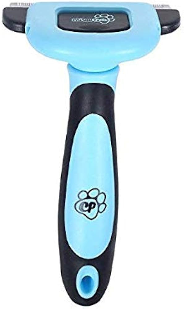 Fur Magic Deshedding Tool, Pet Grooming Brush for Dogs & Cats, Reduce Shedding and Remove Knots, Mats and Loose Undercoat, Large Size