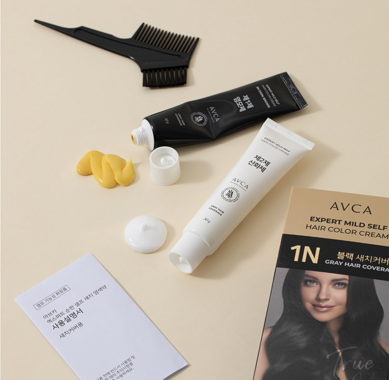 Korea AVCA Silk Amino Acid Hair Dye