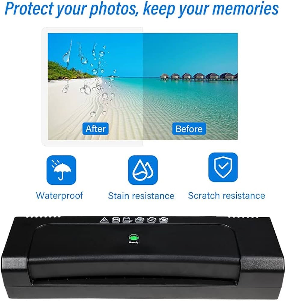 9-Inch Quick Laminating Machine with Bonus Accessories!