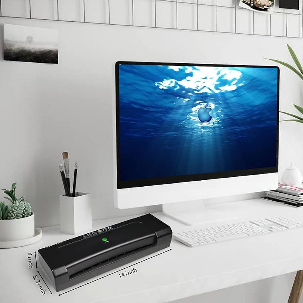 9-Inch Quick Laminating Machine with Bonus Accessories!