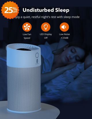 新品到货!限量补货!🔥 TaoTronics 静音空气净化器