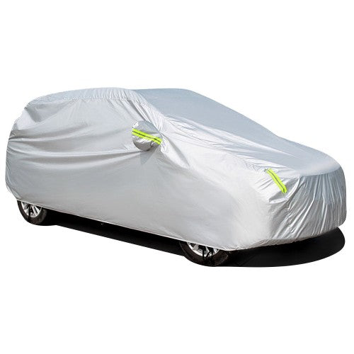MATCC SUV 车罩,485 x 190 x 185 厘米,防水重型车罩,具有防紫外线功能,适合所有天气,防尘,防刮擦
