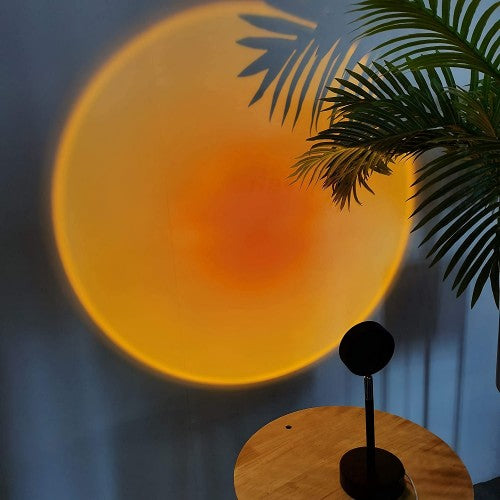 日落灯,180 度旋转投影 LED 灯,适合家庭、派对、卧室、装饰的日落投影