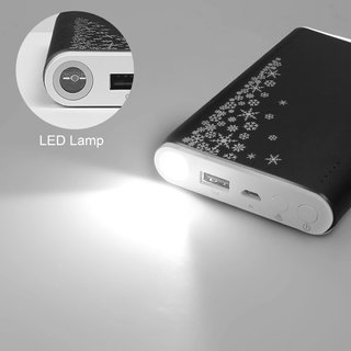 BigBlue 可充电暖手器 3 合 1,10000mAh 电池充电器,带应急灯,便携式可重复使用暖手器,双面加热器,适用于狩猎、高尔夫、滑雪、露营、男女礼物