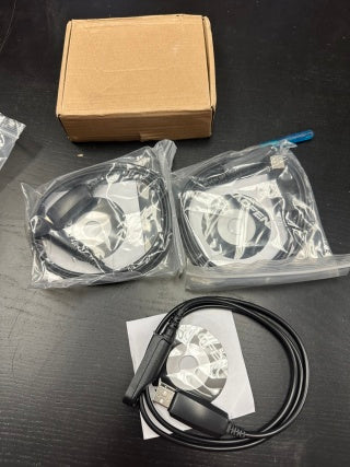 USB Programming Speaker Cable Cord & CD for Baofeng BF-UV9R, BF-UV9R Plus, BF-A58 BF-S58
