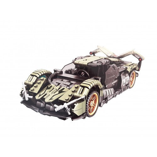 赛车积木玩具儿童或成人套装积木套装赛车适合 6 岁儿童