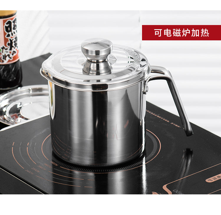 Stainless Steel Oil Filter Pot