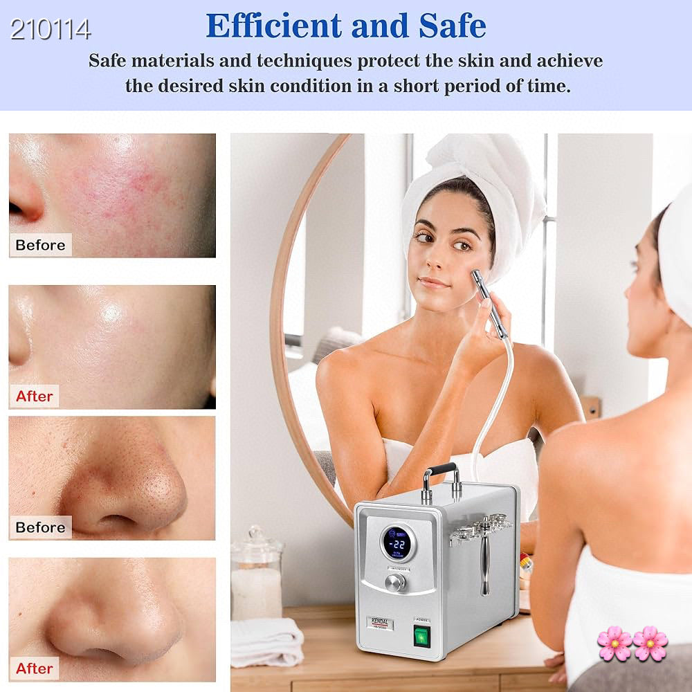 Kendal Professional Diamond Microdermabrasion Machine, Dermabrasion Facial Skin Care Equipment with Digital Display also good for home use 110V-220V