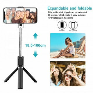 Portable Selfie Stick with Tripod