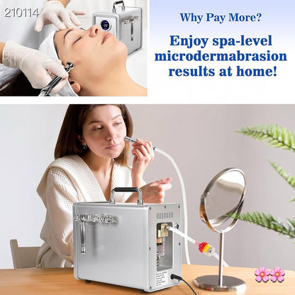 Kendal Professional Diamond Microdermabrasion Machine, Dermabrasion Facial Skin Care Equipment with Digital Display also good for home use 110V-220V