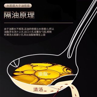 304 Stainless Steel Oil Separator Spoon