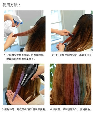 Disposable Mini Hair Dye Comb