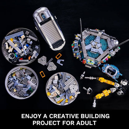 PANTASY Astro Boy Awakening Moment Building Blocks Set Model Building Bricks Set Adult Technic City Station Factory Robot Mech Space Building Kit Collectible Build-and-Display Model for Home or Office