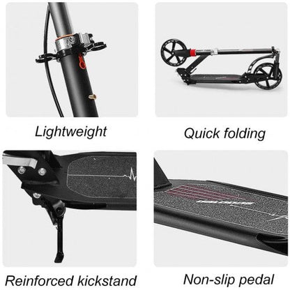 Adjustable Kick Scooter A2 – Large Size for Adults and Kids, Portable and Ultra-Lightweight