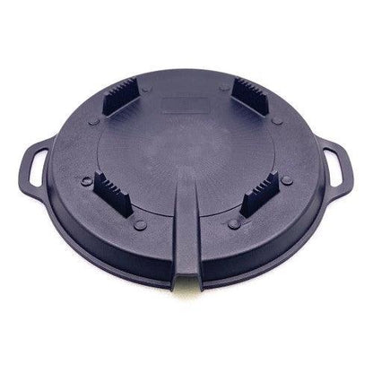 Portable Korean BBQ Stone Grill Plate Non Stick Coated Round