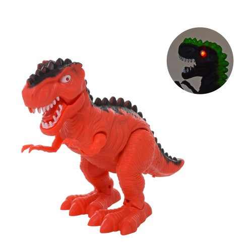 Interactive Dinosaur Toy, T-Rex Walking Dino Toy with Simulation Roaring, Walking and Lights