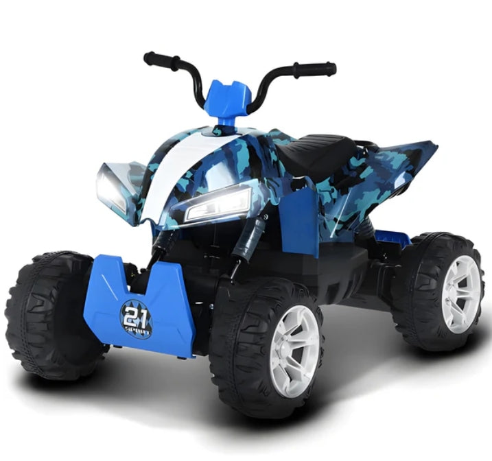 2025 Uenjoy S2888 24V Off-Road 4×4 Kids Ride On ATV Blue Regular price$499.99 CAD Sale price$299.99 CADSale