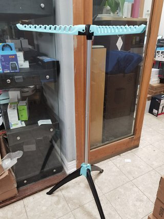 2021 New Model: Floor Standing Folding Clothes Rack