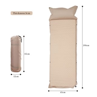 Outdoor Double Automatic Inflatable Pad Moisture-Proof Tent Sleeping Pad Camping Pad Inflatable Mattress