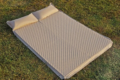 Outdoor Double Automatic Inflatable Pad Moisture-Proof Tent Sleeping Pad Camping Pad Inflatable Mattress