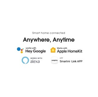 Smartmi Air Purifier P2 with H13 HEPA Filter, UV Sterilization, and Apple HomeKit, Google Assistant, and Alexa Compatibility